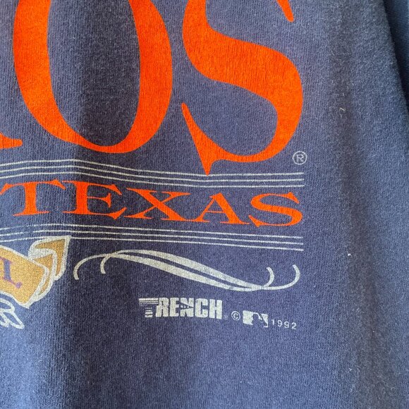 90s Vintage MLB Houston Astros Single Stitch Graphic T-Shirt, Unisex Adult - Picture 3 of 6